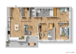 Grundriss - Exklusiver Flair! 4 Zimmer-Neubauwohnung ideal für die ganze Familie!