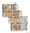 Grundriss - Ein Wohntraum! Großzügiges 3,5 Zimmer-Penthouse mit sonniger Dachterrasse!