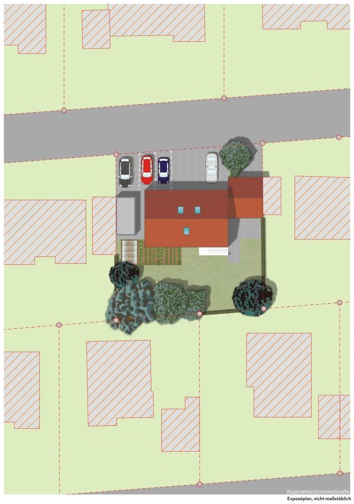 Wohnen auf besten Niveau! Exklusive 4 Zimmer-Wohnung mit Süd-Balkon! - Lageplan (39039)