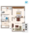 Grundriss - Perfekter Start ins Eigenheim: Gepflegte 3 Zimmer-Wohnung mit Sonnenbalkon!