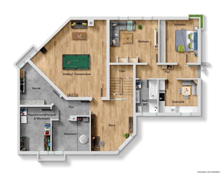 314m² Freiraum – für Ihr Leben & alles was noch kommt! Traumhaus in Schwäbisch Gmünd! - Untergeschoss (51703)