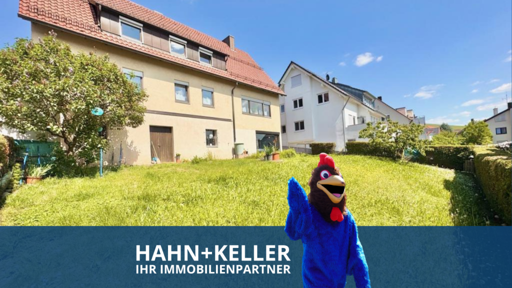 Gartenliebhaber aufgepasst! Perfektes Zweifamilienhaus mit großem Garten! - Weinstadt (36508)