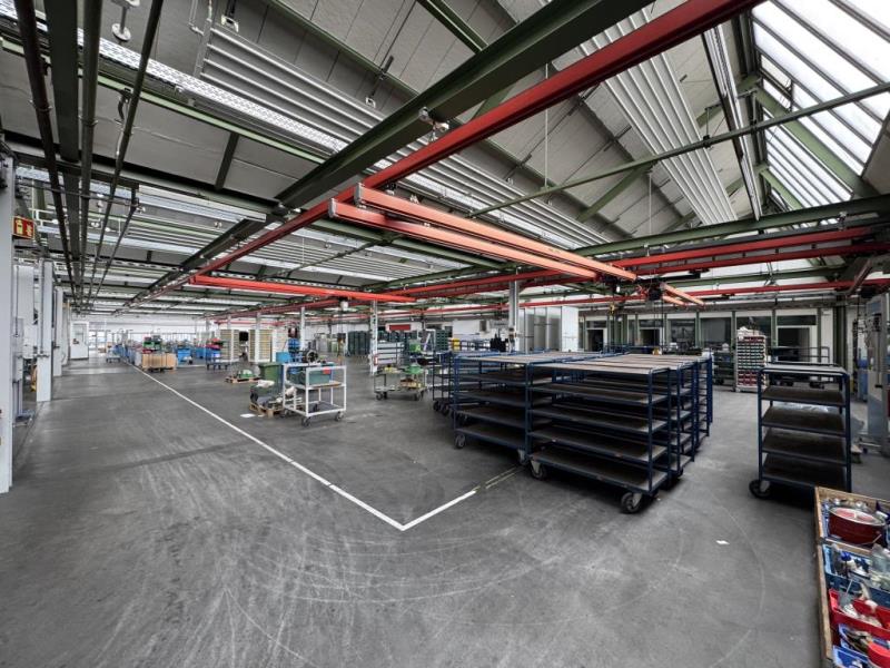 Verwicklen Sie sich! Große Produktionshalle/ - mit tollem Büro in Winterbach! - Grüne Halle 1 (50488)