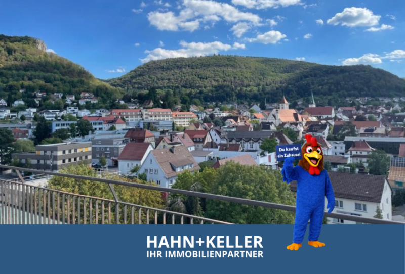 2 Zimmer-Wohnung in zentraler Lage von Heubach mit herrlichem Ausblick ! - Heubach (52898)