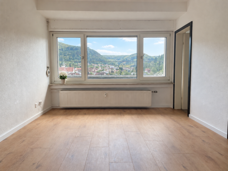 2 Zimmer-Wohnung in zentraler Lage von Heubach mit herrlichem Ausblick ! - Schlafzimmer (53112)