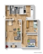 Grundriss - Sofort beziehbare tolle 3 Zimmer-Wohnung mit Balkon & Aufzug in Ostfildern!