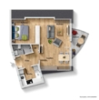 Grundriss - Charmantes Wohnen! Attraktive 2 Zimmer Wohnung mit TG- Stellplatz und Balkon!