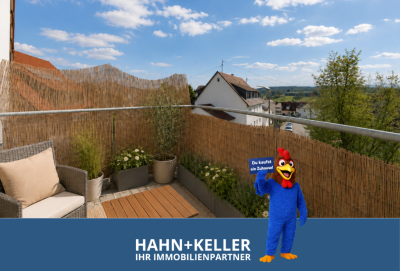 Charmantes Wohnen! Attraktive 2 Zimmer Wohnung mit TG- Stellplatz und Balkon! - Leinfelden-Echterdingen (51571)