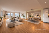 Wohnbereich - Extravagantes 4,5 Zimmer-Loft mit Premium-Ausstattung & tollem Citycharme!
