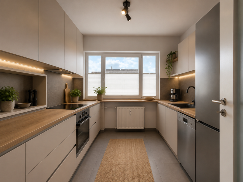 Einziehen & Wohlfühlen! Attraktive 3 Zimmer-Wohnung in Reichenbach (Fils)! - Küche (45284)