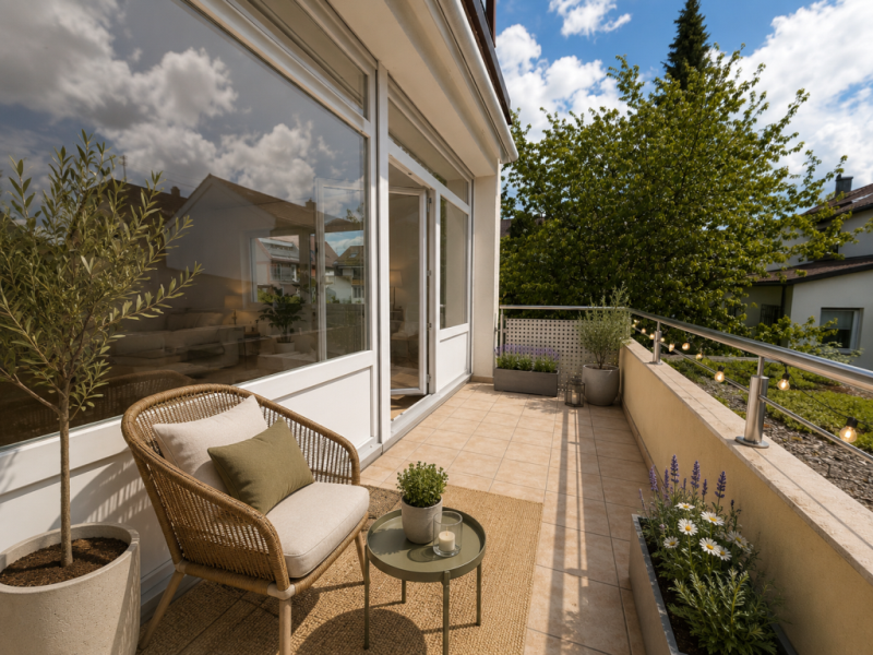 Einziehen & Wohlfühlen! Attraktive 3 Zimmer-Wohnung in Reichenbach (Fils)! - Balkon (45283)