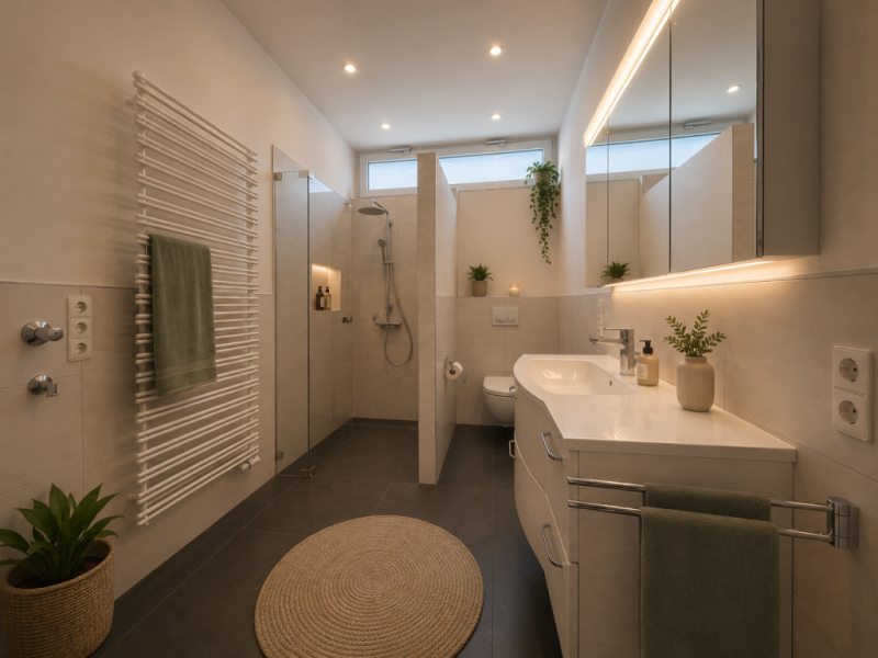 Einziehen & Wohlfühlen! Attraktive 3 Zimmer-Wohnung in Reichenbach (Fils)! - Tageslichtbad (45286)