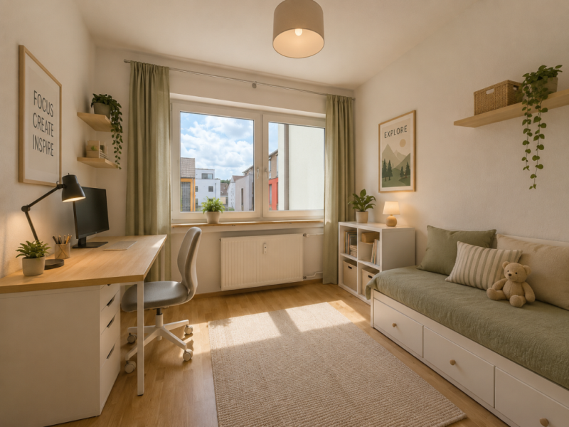 Einziehen & Wohlfühlen! Attraktive 3 Zimmer-Wohnung in Reichenbach (Fils)! - Kinderzimmer (45285)