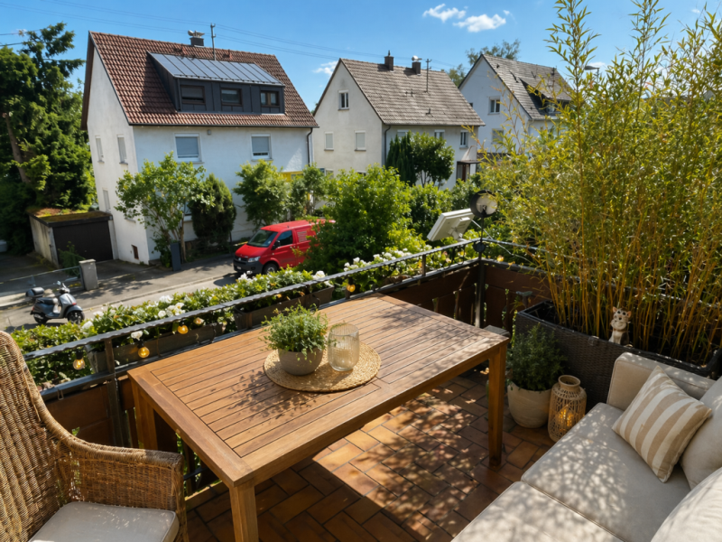 Platz für Glücksmomente! Einladendes Familienhaus in zentraler Wohnlage! - Balkon (44342)