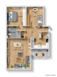 Grundriss - Ideale Gelegenheit! Attraktive 3 Zimmer-Wohnung in sonniger Wohnlage!