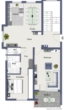 Grundriss Ebene 1 - Hochwertige 4 Zimmer-Maisonettewohnung für gehobene Ansprüche!
