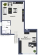 Grundriss Ebene 2 - Einziehen & Wohlfühlen! Hochwertige 3,5 Zimmer-Maisonettewohnung!