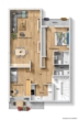 Grundriss - Gestalten Sie nach Ihren Wohnideen! Tolle 3,5 Zimmer-Wohnung mit Balkon!