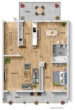 Grundriss - Seltenes Angebot! Interessante 3,5 Zimmer-Wohnung mit 2. Hobbyräume!