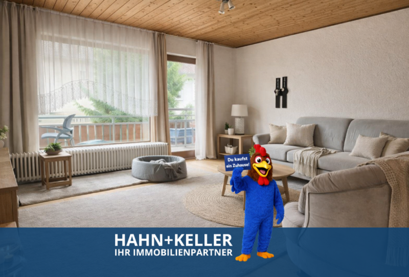 Seltenes Angebot! Interessante 3,5 Zimmer-Wohnung mit 2. Hobbyräume! - Waiblingen (45238)