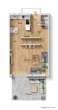 Grundriss Ebene 1 - Perfekte Gelegenheit! Tolle 4,5 Zimmer-Maisonettewohnung in Ostfildern!