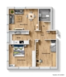 Grundriss - Charmante 3-Zimmer-Wohnung in zentraler Lage von Stuttgart!