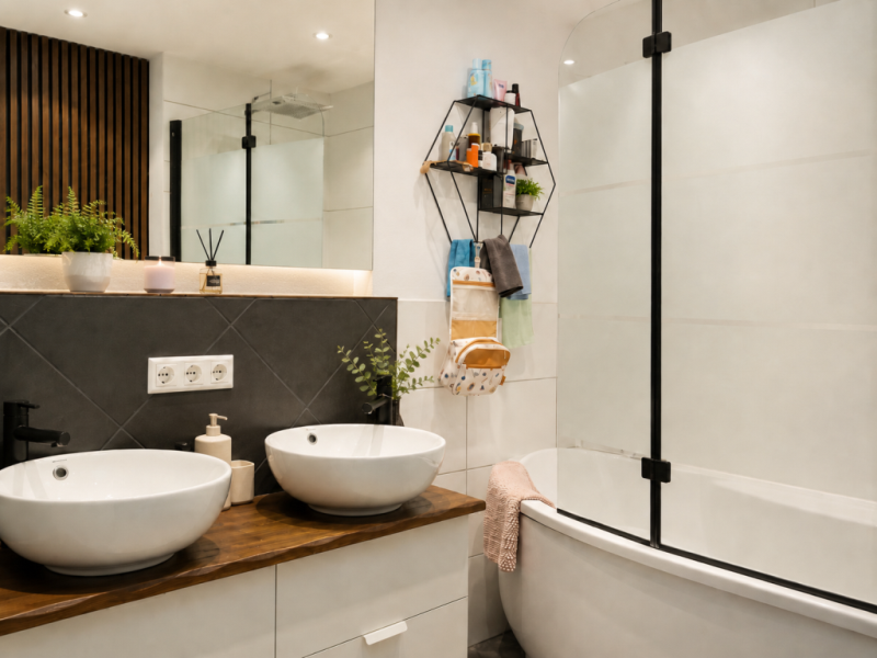 Exklusive Traumwohnung! 4,5 Zimmer-Familienwohnung für tolle Ansprüche! - Badezimmer (47977)