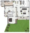 Grundriss - Jetzt erwerben, später beziehen! Charmante 3,5 Zimmer-Wohnung!