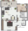 Grundriss - Seltene Gelegenheit! Gemütliche 2 Zimmer-Wohnung in ruhiger Wohnlage!