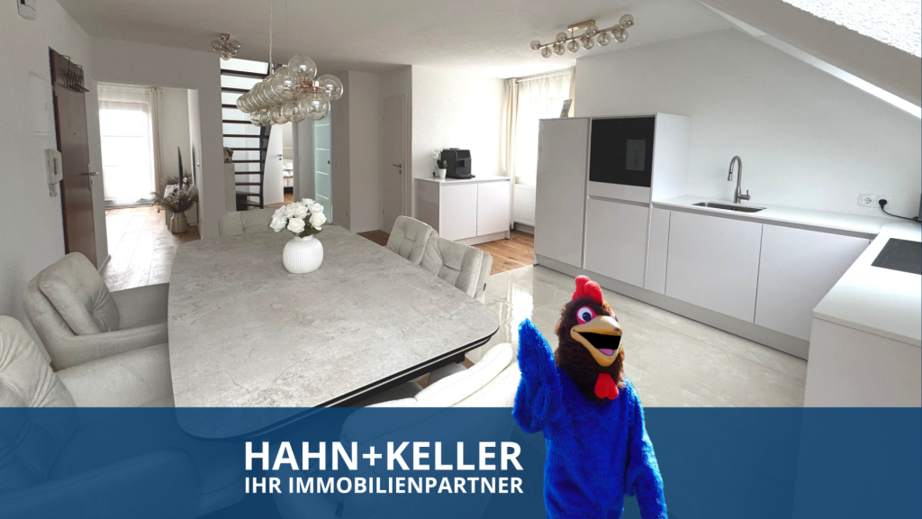 Wohnen auf höchstem Niveau! Exklusive 3,5 Zimmer-Wohnung mit Dachterrasse! - Salach (38135)