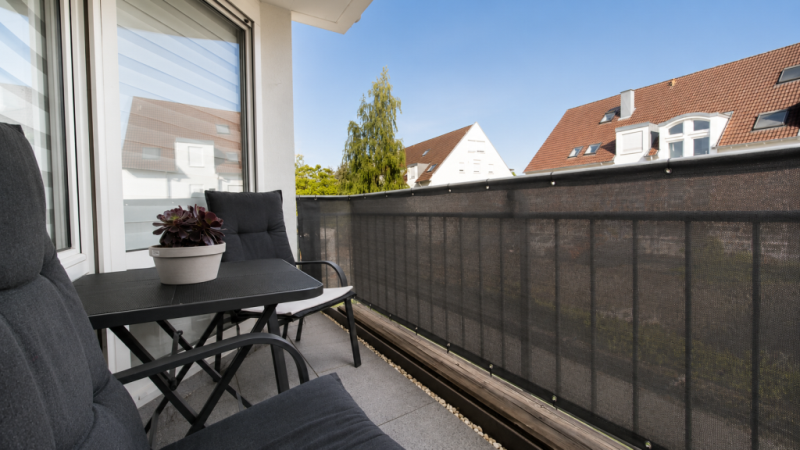 Interessantes Angebot! Vermietete 2 Zimmer-Wohnung mit Süd-Balkon! - Balkon (54094)