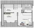 Grundriss Dachgeschoss - Renovieren Sie dieses solide Bauernhaus in zentraler Lage von Rechberghausen!