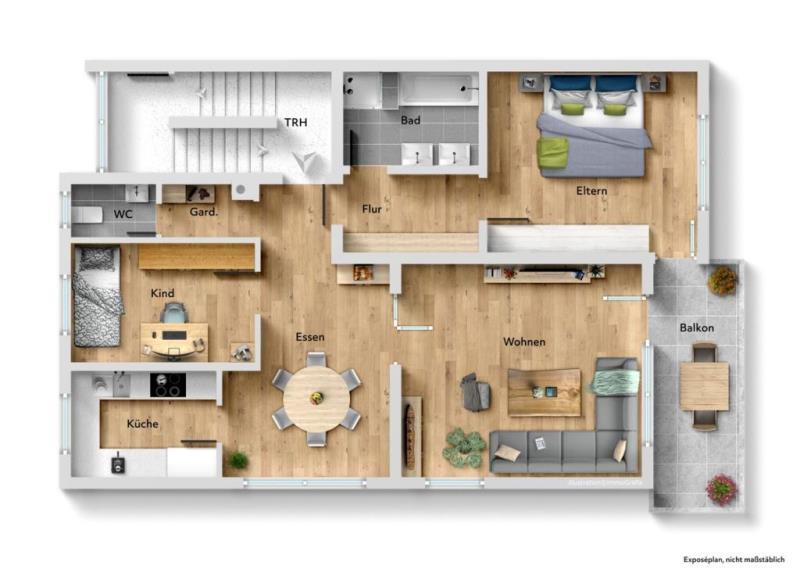 Preissenkung! Mehrfamilienhaus in den Weinbergen mit Potenzial! - Obergeschoss (53071)