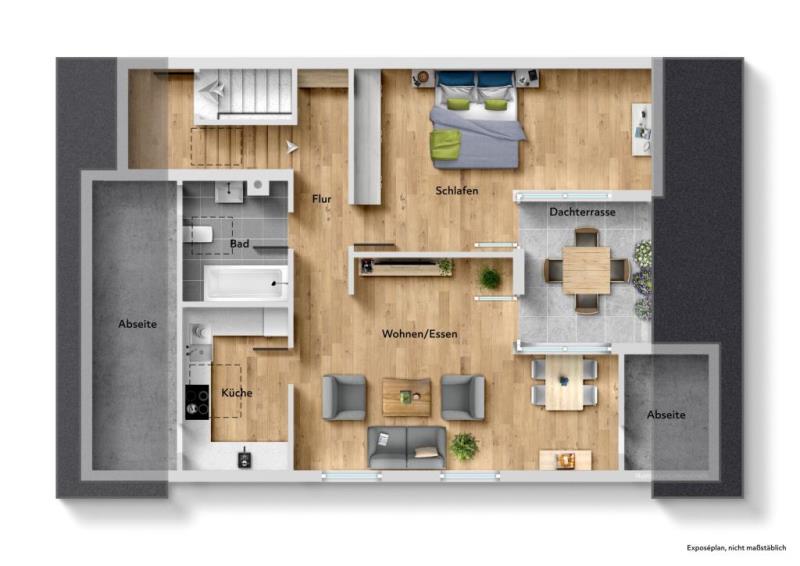 Preissenkung! Mehrfamilienhaus in den Weinbergen mit Potenzial! - Dachgeschoss (53072)