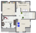 Grundriss Untergeschoss - Freistehendes Einfamilienhaus mit sonnigem Garten in perfekter Citylage!