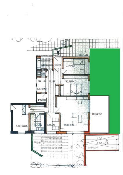 Stilvolle 3 1/2 Zimmer-Wohnung im Bungalowstil - barrierearm und modern! - Bezugsfrei - - Grundriss (44829)