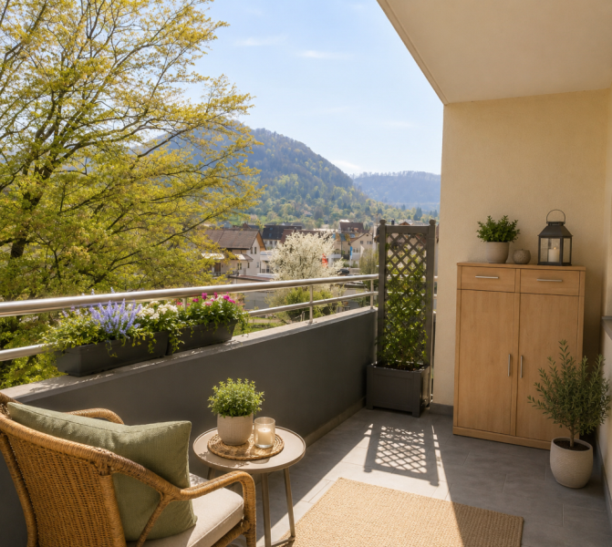 Einziehen & Wohlfühlen! Hochwertige 4,5 Zimmer-Wohnung für tolle Ansprüche! - Balkon (48037)