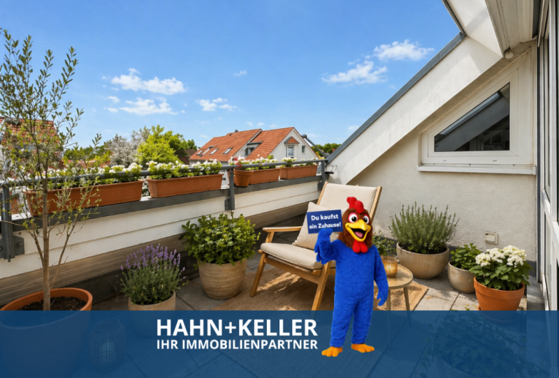 Attrakitves Angebot! Interessante 2,5 Zimmer-Wohnung mit Dachterrasse! - Stuttgart (50429)