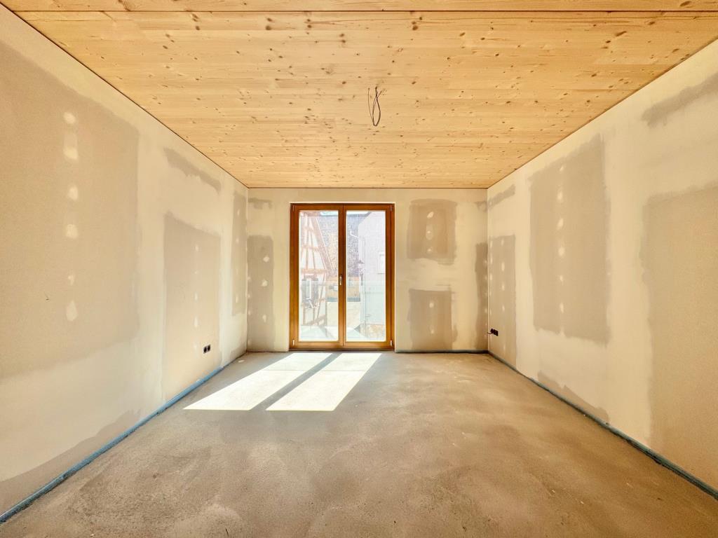 Exklusives Angebot! Traumhafte 3 Zimmer-Neubauwohnung mit Terrasse! - Wohnzimmer (30414)