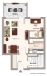 Grundriss - Ideales Angebot! Geräumige 1,5 Zimmer-Wohnung in Stuttgart-Hofen!