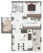 Grundriss - Ideales Angebot! Interessante 3 Zimmer-Wohnung mit Aufzug & Balkon!