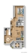 Grundriss Wohnebene 1 - Seltene Gelegenheit! Schöne 4 Zimmer-Maisonettewohnung in Oberboihingen!
