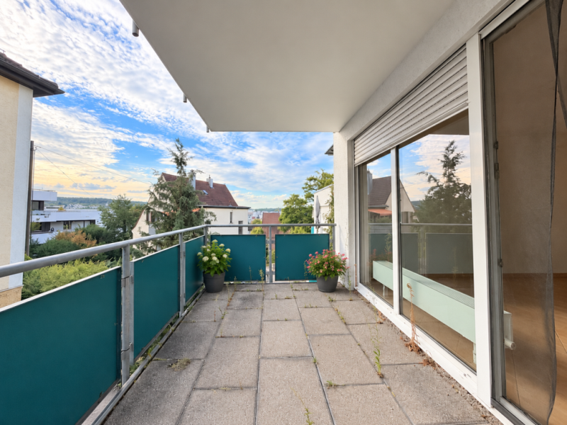 Ideales Wohnkonzept! Sonnige 2 Zimmer-Wohnung mit Balkon in Stuttgart! - Balkon (52288)