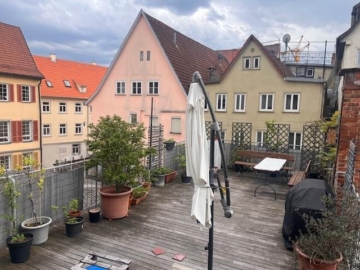 Unikat! 3-Zimmer-Wohnung mit traumhafter Dachterrasse in idealer Innenstadtlage von Esslingen!, 73728 Esslingen am Neckar, Wohnung