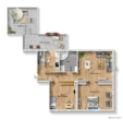 Grundriss - Unikat! 3-Zimmer-Wohnung mit traumhafter Dachterrasse in idealer Innenstadtlage von Esslingen!