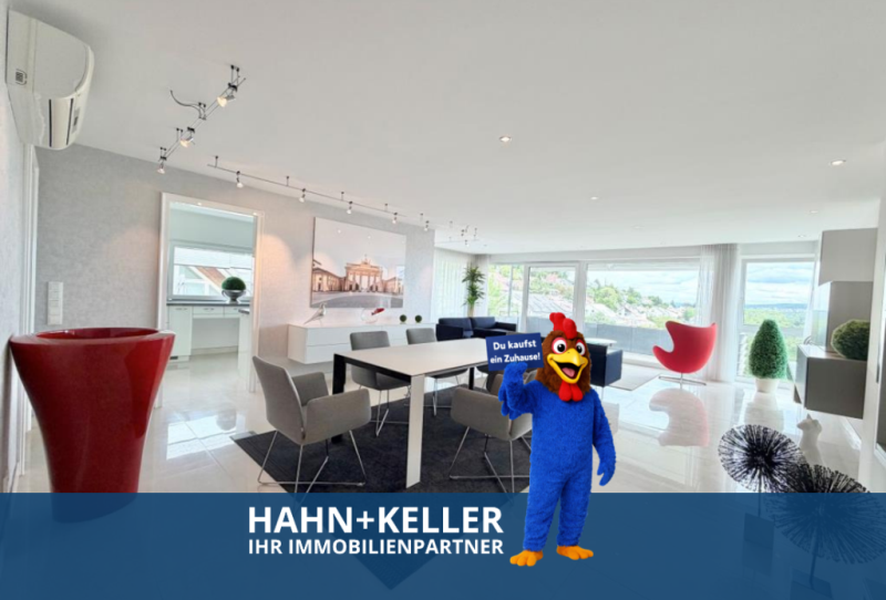 Extravaganter Wohntraum! Luxuriöse 5,5 Zimmer-Maisonette für gehobene Ansprüche! - Stuttgart (50388)