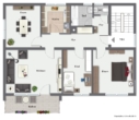 Grundriss - Einziehen & Wohlfühlen! Schöne 4 Zimmer-Wohnung in toller Wohnlage!