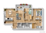 Grundriss - Familien Wohntraum! 4 Zimmer-Neubauwohnung in zentraler Lage von Esslingen!