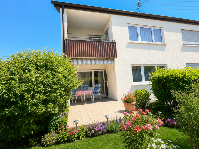 Liebevolles Schmuckstück! Sonnige Doppelhaushälfte mit Terrasse & Garten! - Gingen (Fils) (51083)