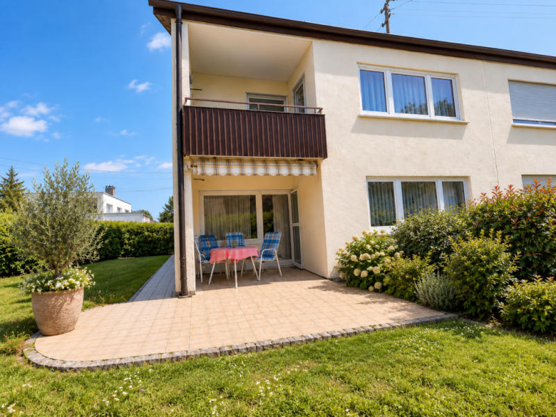 Omas kleines Häuschen! Sonnige Doppelhaushälfte mit Terrasse & Garten! - Gingen (Fils) (53611)